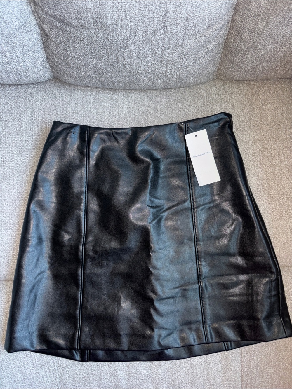 NWT Abercrombie And Fitch Leather Mini Skirt